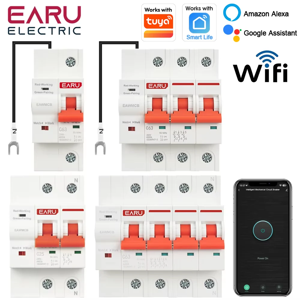 Smart Home Demo Kit - 1P 2P 3P 4P Tuya แอป