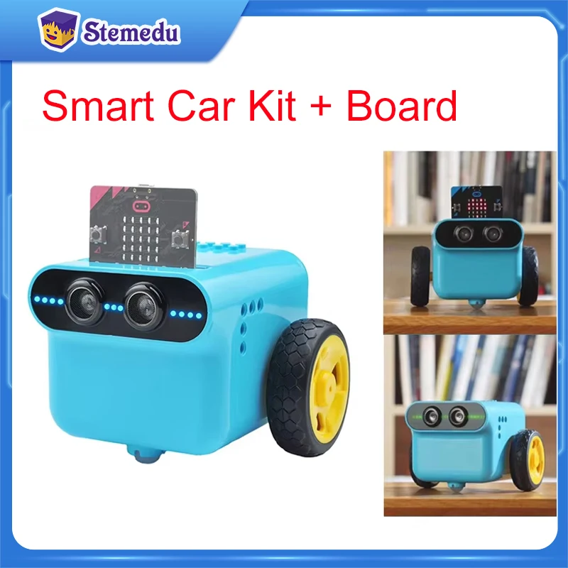 Smart Home Micro Bit - Micro:bit TPBot รถหุ่นยนต์ Coding Kit โปรแกรมสมาร์ทรถ