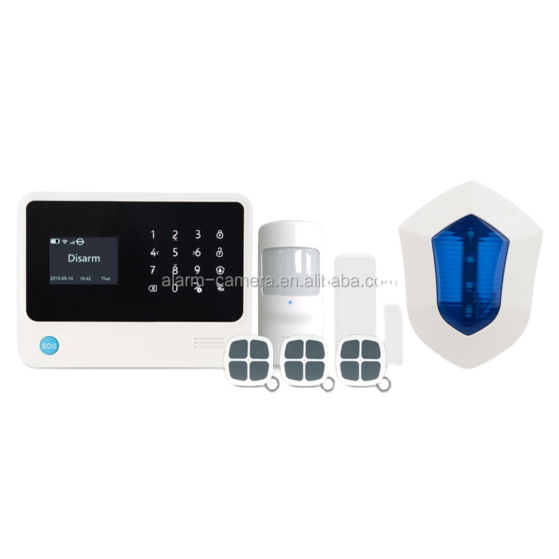 Smart Home Notifications - หน้าจอขนาดใหญ่ 5 นิ้วระบบรักษาความปลอดภัยบ้านอัจฉริยะ G90B + รองรับการแจ้งเตือนด้วยแอปและรีโมทคอนโทรลของแอพ