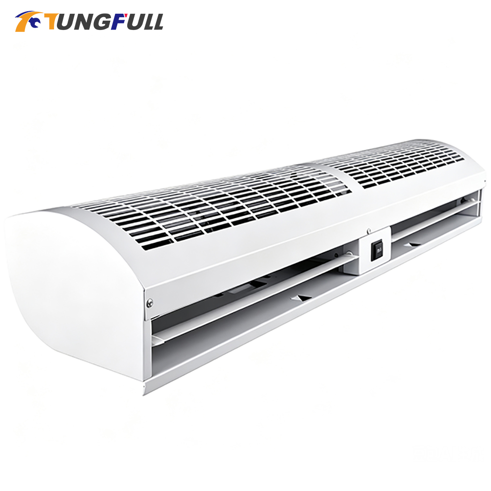 Curtain Motor - เครื่องทำม่านอากาศแบบไหลข้าม รุ่นอัพเกรด มอเตอร์ทรงพลัง ประหยัดพลังงาน พัดลมประตูแบบติดผนัง ป้องกันลม