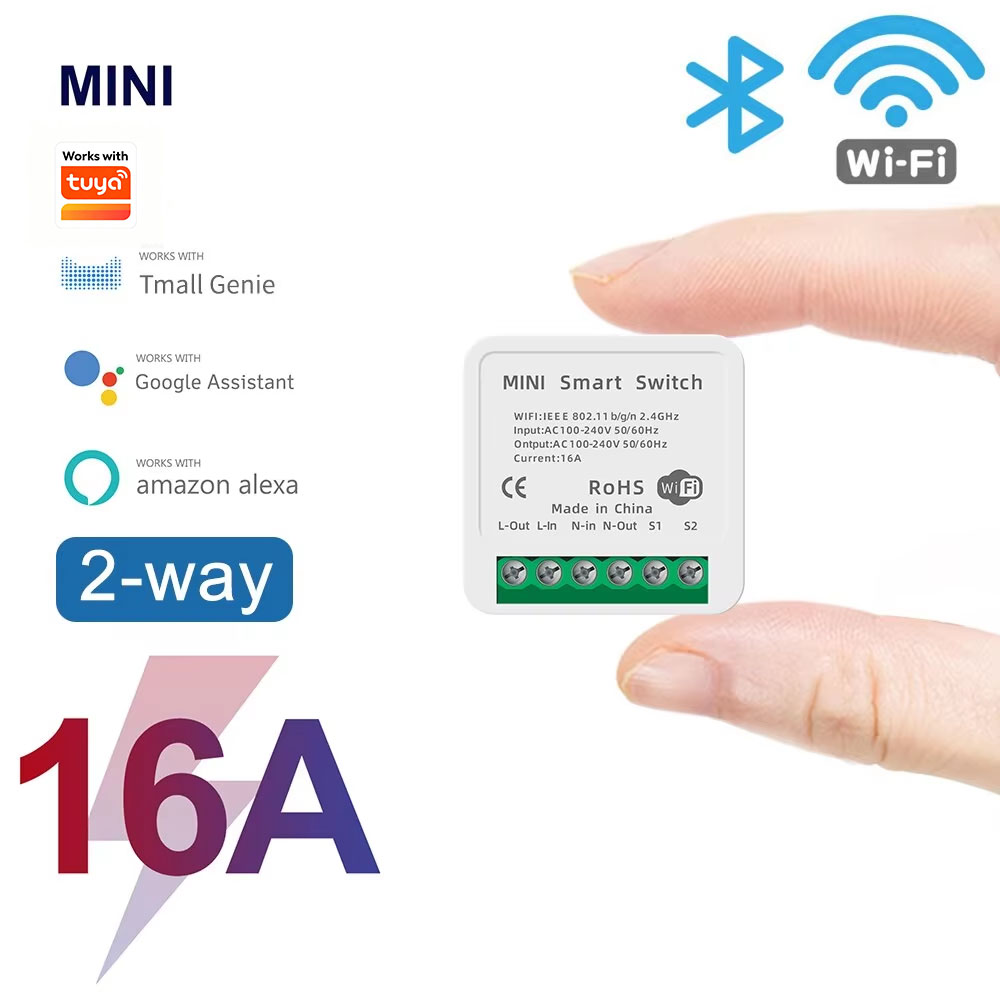 Tuya Wifi Socket - ใช้งานร่วมกับแอป Tuya Smart Life Mini 16A
