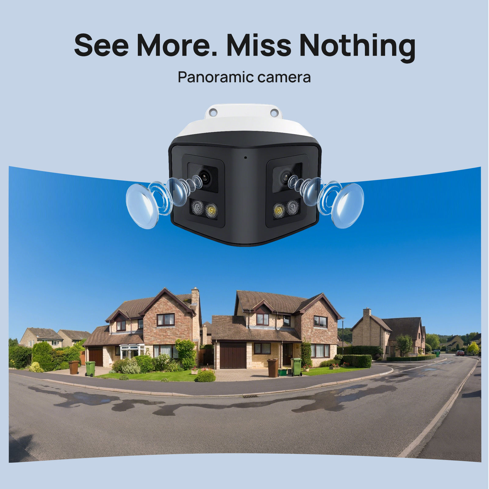 วิคิลิน 170 °   กล้อง IP รักษา - Smart Home Notifications บทวิจารณ์และราคา