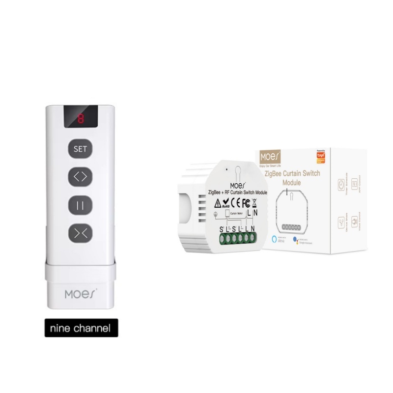 โมดูลสวิตช์ม่านอัจฉริยะ MOES Z - Curtain Motor บทวิจารณ์และราคา