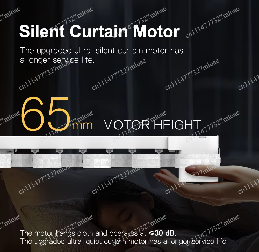 รางม่านม้วนแบบมอเตอร์พร้อมระบบ - Curtain Motor บทวิจารณ์และราคา