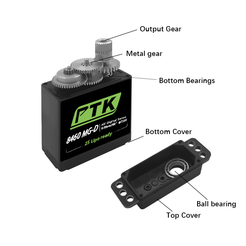PTK 8460 MG-D9g เซอร์โวดิจิตอล - Curtain Motor บทวิจารณ์และราคา