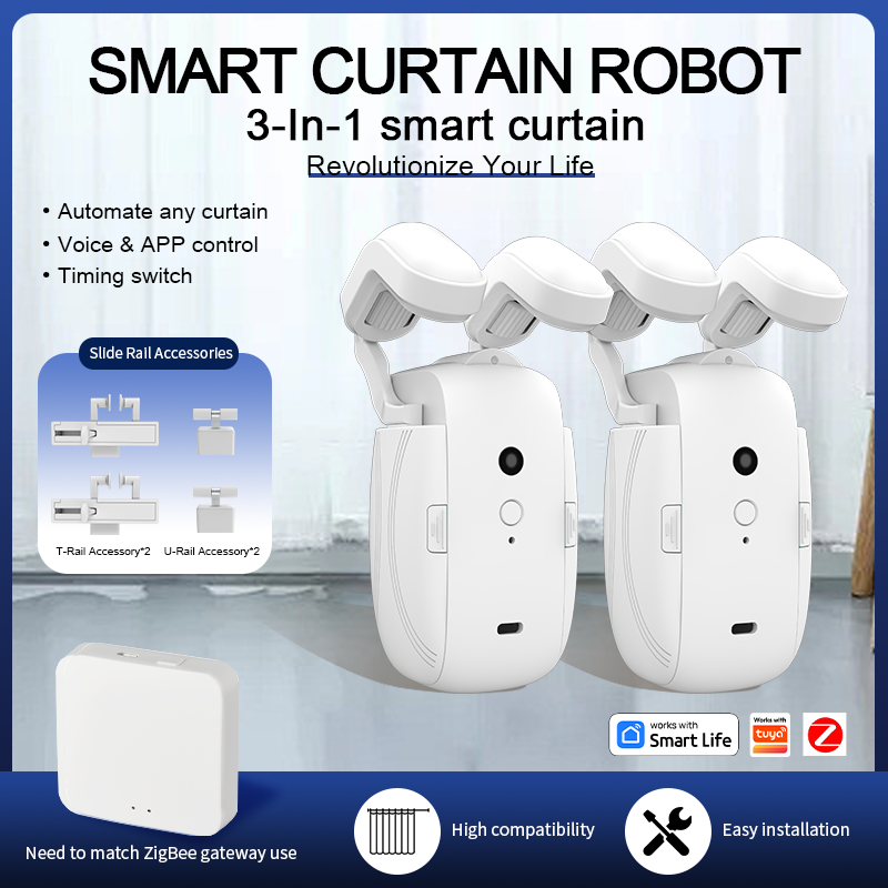 มอเตอร์ม่านไฟฟ้าอัจฉริยะ ZigBe - Curtain Motor บทวิจารณ์และราคา