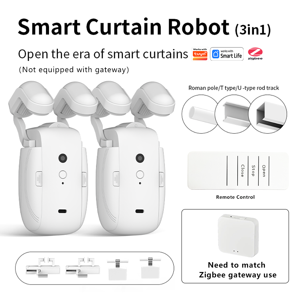มอเตอร์ม่านไฟฟ้าอัจฉริยะ ZigBe - Curtain Motor บทวิจารณ์และราคา