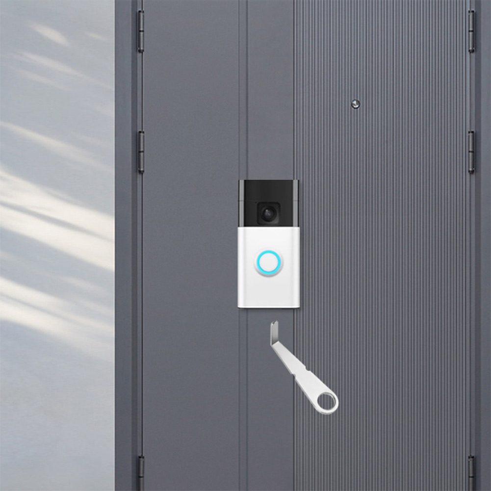 กุญแจวิดีโอดอร์เบลล์สีเงินสำหร - Smart Home Utilities บทวิจารณ์และราคา