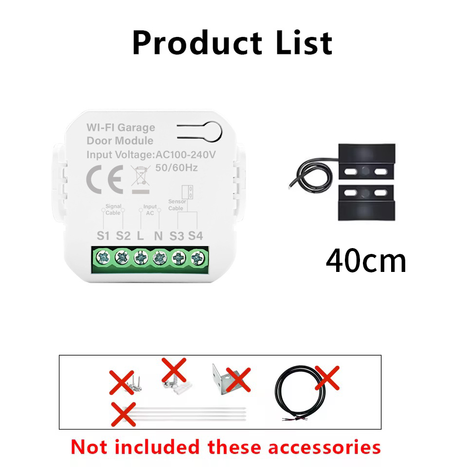 สวิตช์ประตูโรงรถอัจฉริยะ Tuya  - Tuya Wifi Socket บทวิจารณ์และราคา