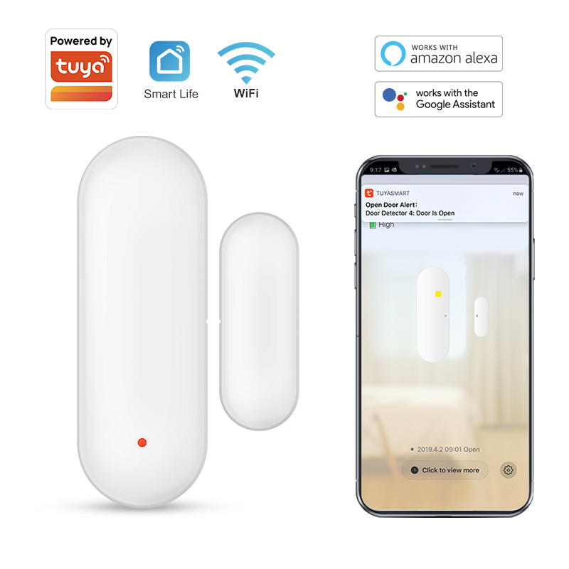 Tuya สมาร์ทโฮมเซ็นเซอร์ประตู W - Smart Home Notifications บทวิจารณ์และราคา