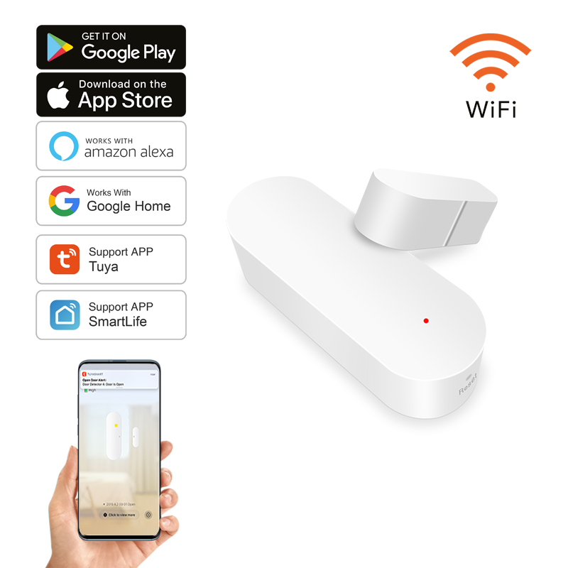 Tuya สมาร์ทโฮมเซ็นเซอร์ประตู W - Smart Home Notifications บทวิจารณ์และราคา