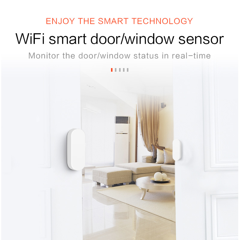 Tuya สมาร์ทโฮมเซ็นเซอร์ประตู W - Smart Home Notifications บทวิจารณ์และราคา