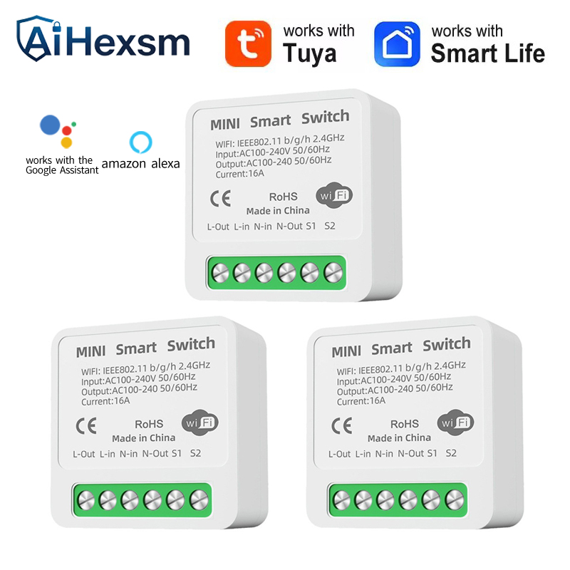 สวิตช์อัจฉริยะ Tuya WiFi 16A ค - Smart Home Energy Monitor บทวิจารณ์และราคา