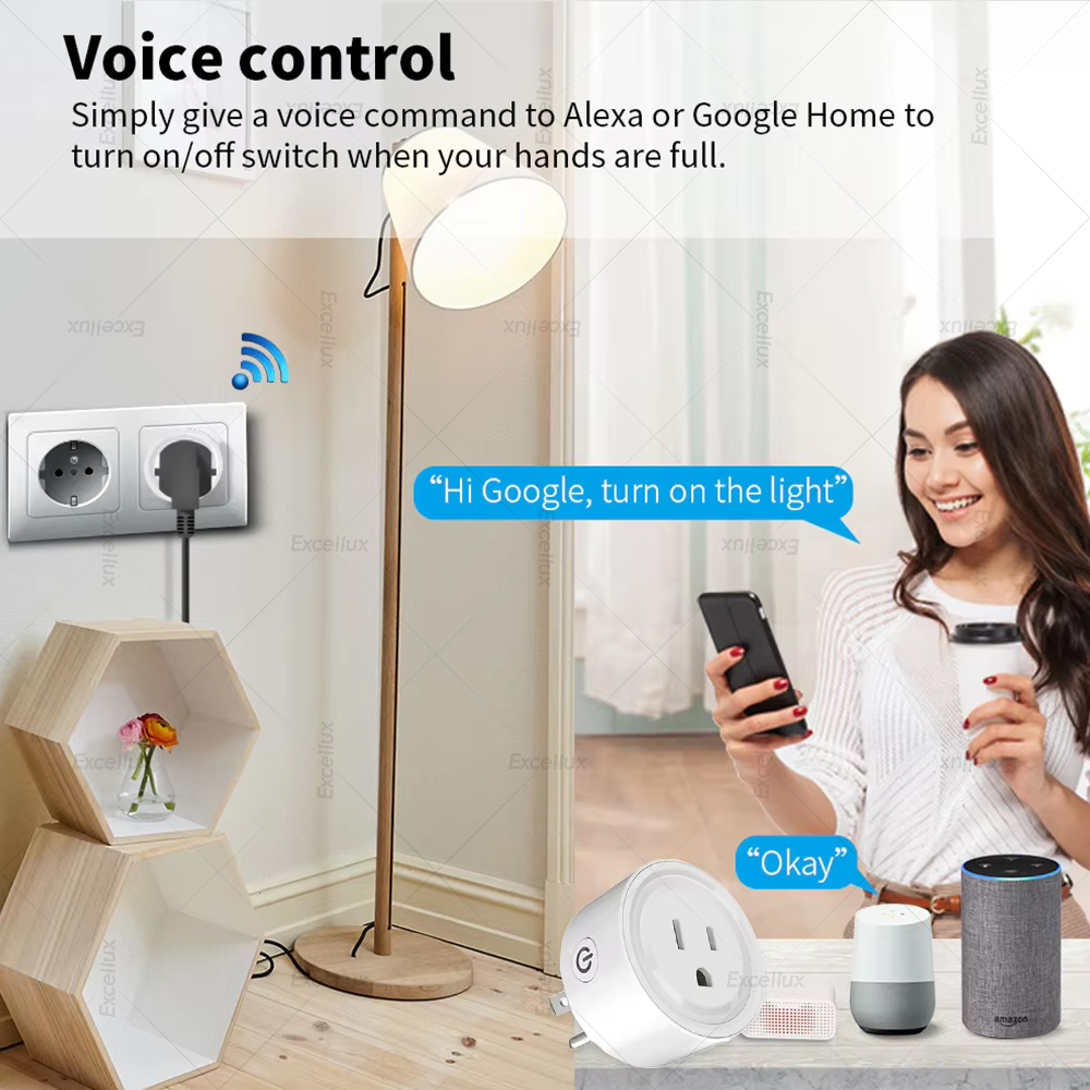 ปลั๊กอัจฉริยะ Tuya 16A Zigbee  - Tuya Wifi Socket บทวิจารณ์และราคา