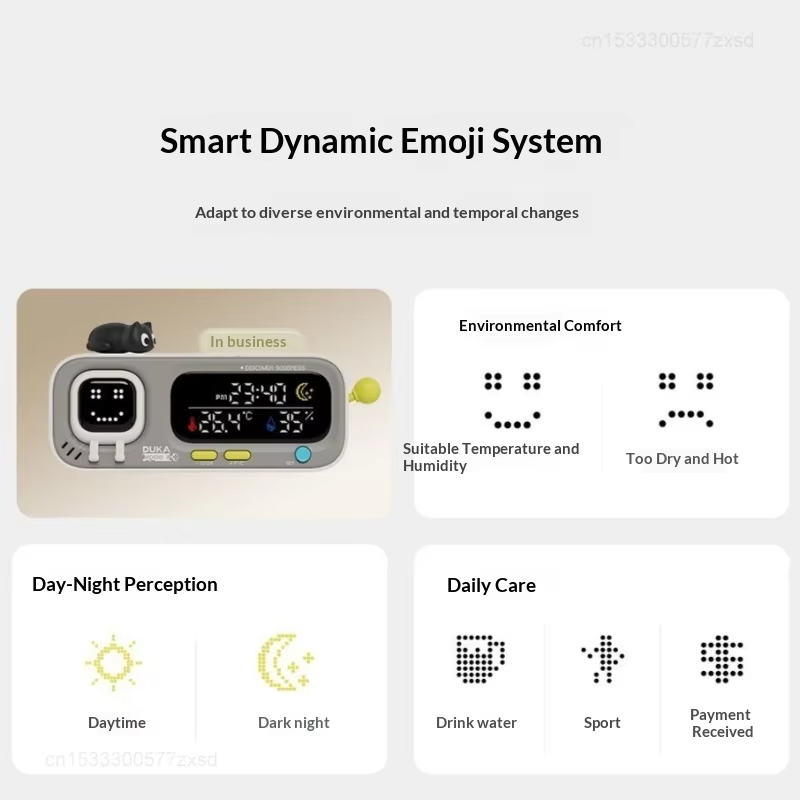 นาฬิกาอัจฉริยะวัดอุณหภูมิและคว - Smart Home Decor บทวิจารณ์และราคา
