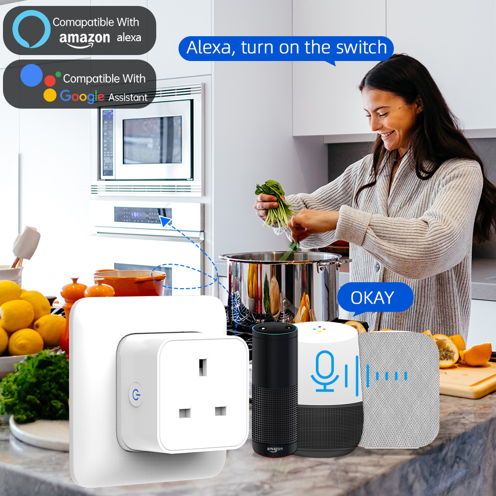 ทูย่า สมาร์ทซ็อกเก็ต 16A/20A อ - Tuya Wifi Socket บทวิจารณ์และราคา