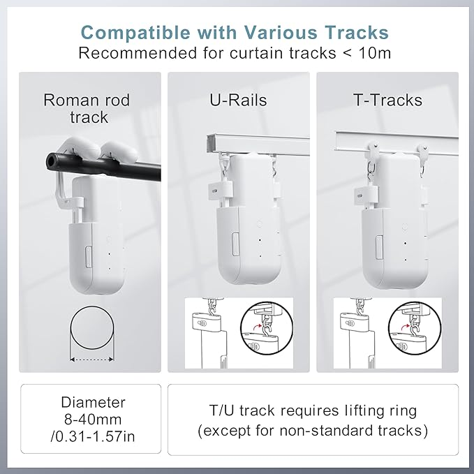 มอเตอร์ม่านอัจฉริยะพร้อมรีโมทค - Curtain Motor บทวิจารณ์และราคา