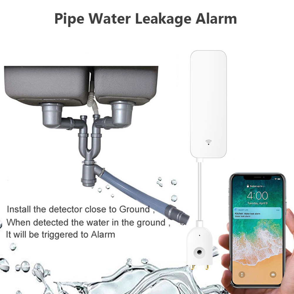 Tuya WiFi เซ็นเซอร์น้ํารั่ว, เ - Wifi Water Sensor บทวิจารณ์และราคา