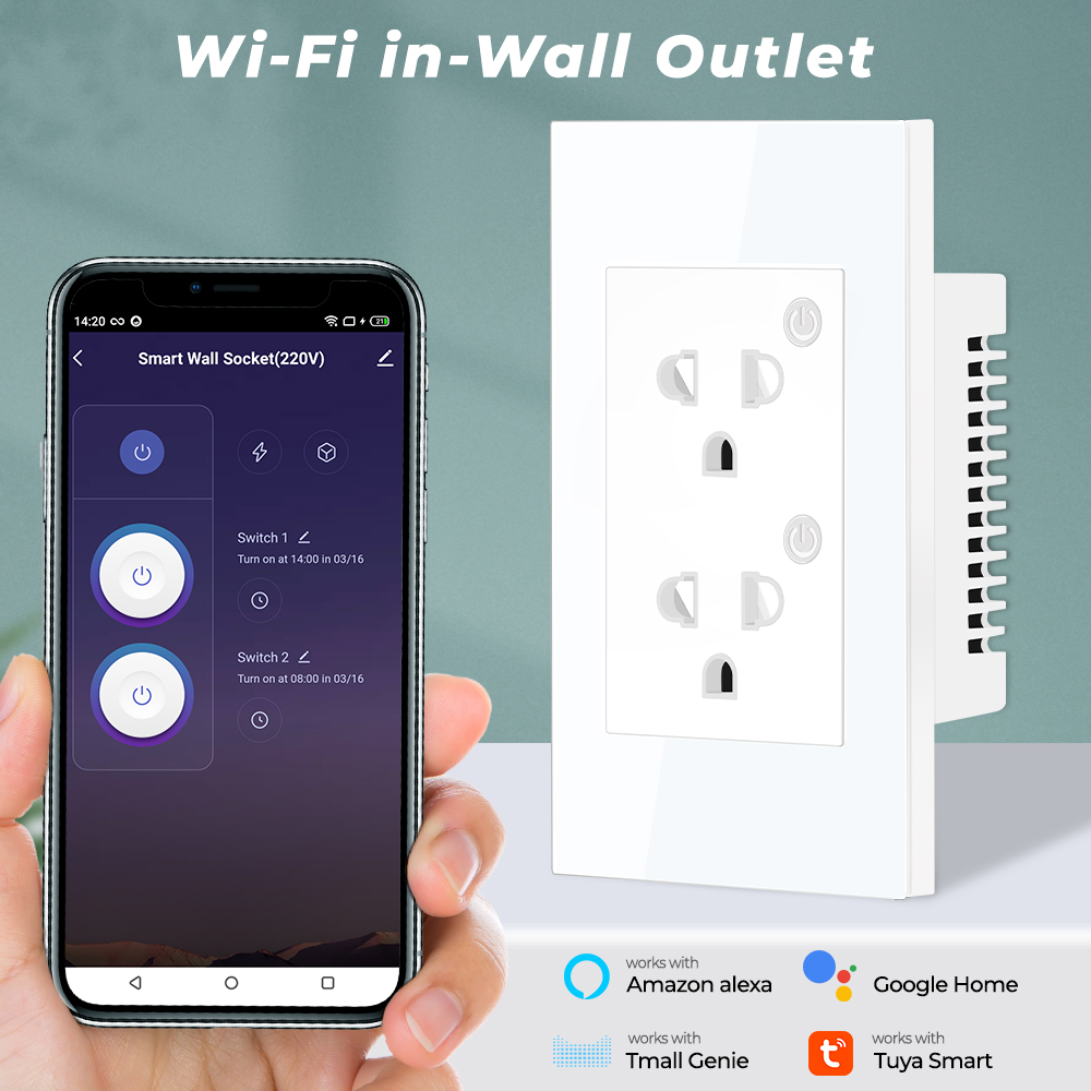 16A Tuya WiFi Bluetooth EU EU  - Smart Home Energy Monitor บทวิจารณ์และราคา