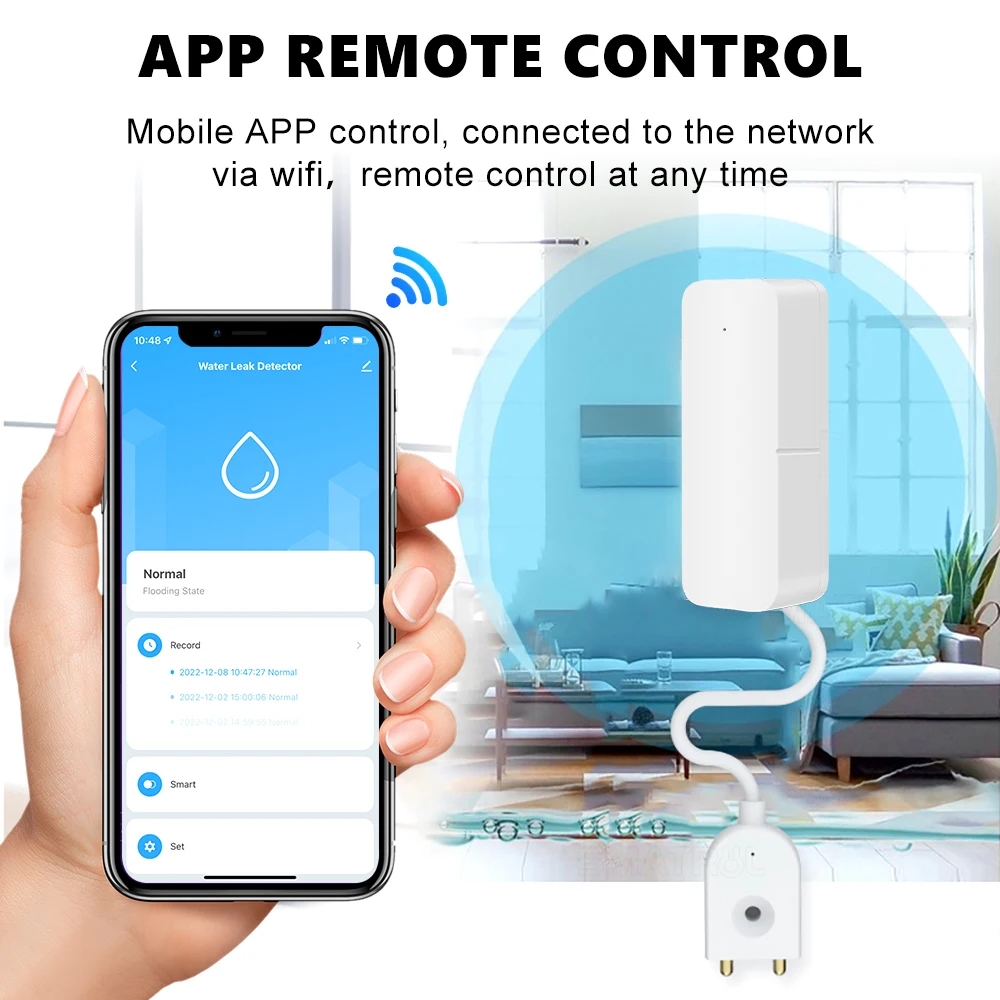 Tuya เซ็นเซอร์น้ำรั่ว, มีไวไฟอ - Wifi Water Sensor บทวิจารณ์และราคา