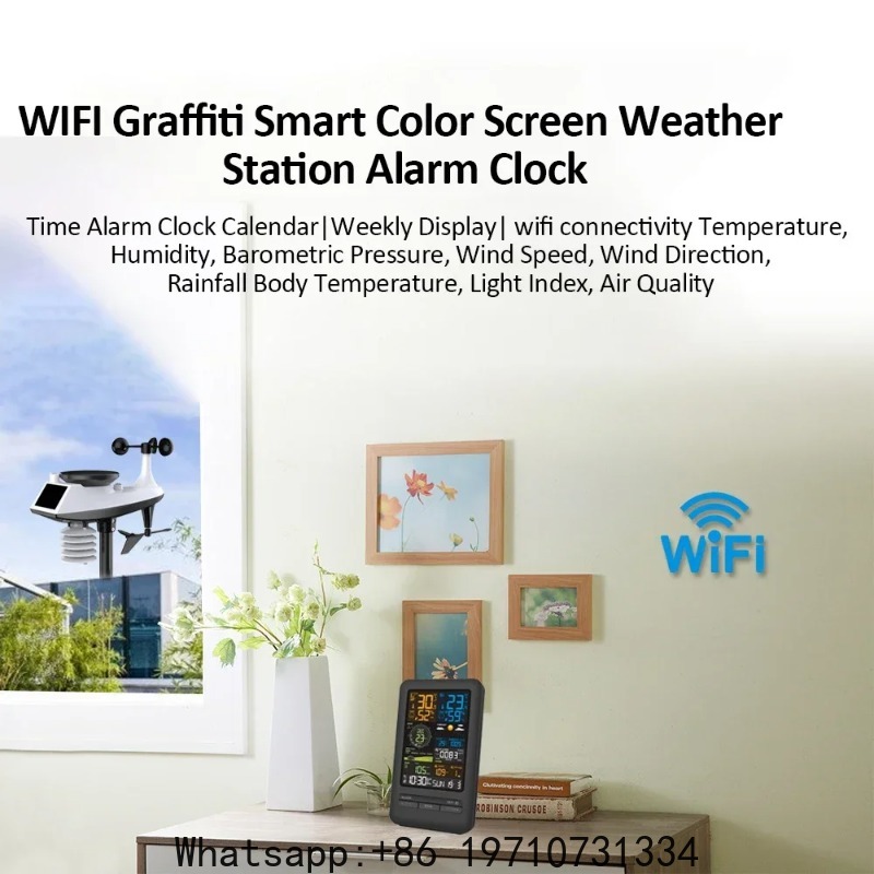 สถานีตรวจอากาศอัจฉริยะ WiFi สำ - Smart Home Monitor บทวิจารณ์และราคา