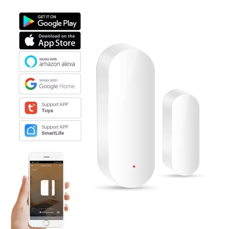 Tuya สมาร์ท WiFi เซ็นเซอร์ประต - Smart Home Notifications บทวิจารณ์และราคา