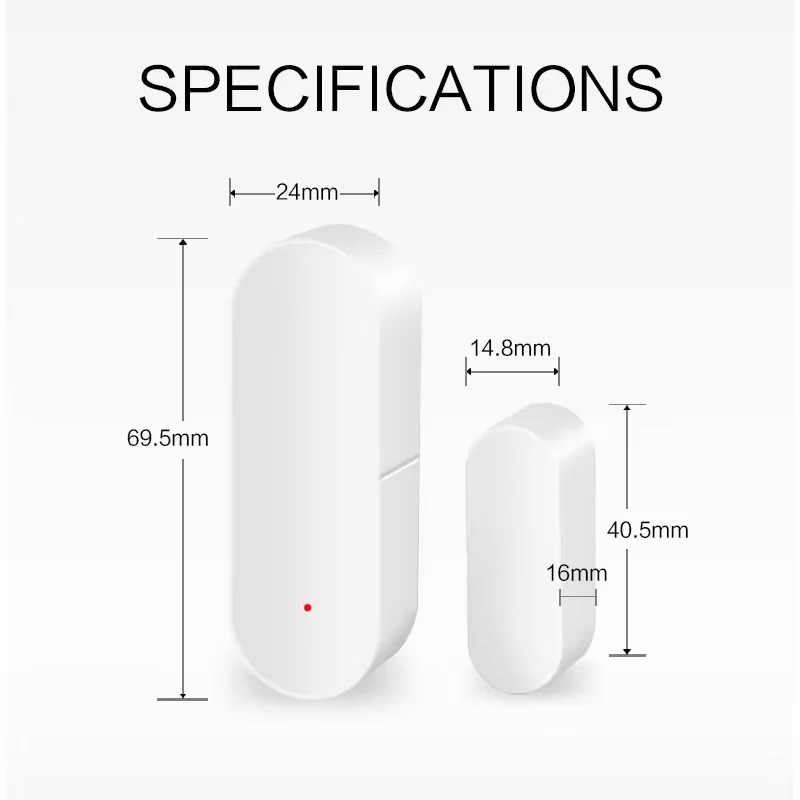 Tuya สมาร์ท WiFi เซ็นเซอร์ประต - Smart Home Notifications บทวิจารณ์และราคา