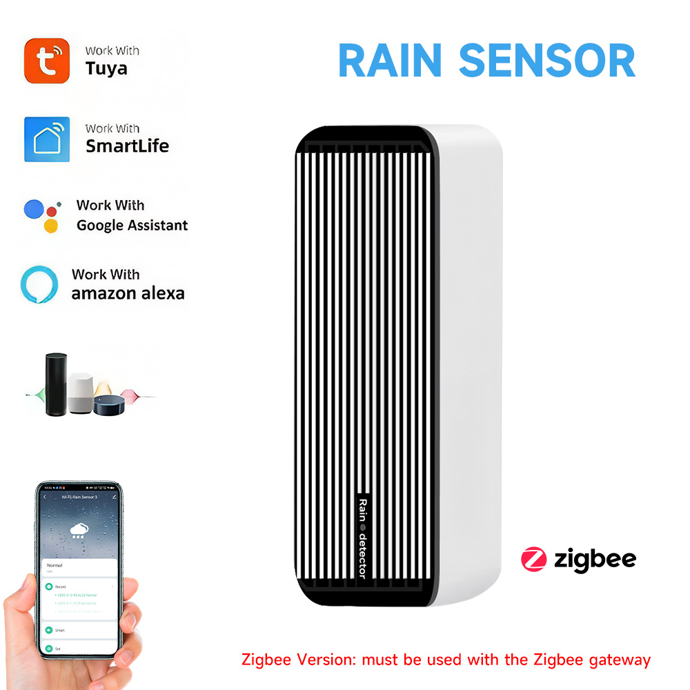 Tuya ZigBee Rain Sensor Tuya R - Smart Home Notifications บทวิจารณ์และราคา
