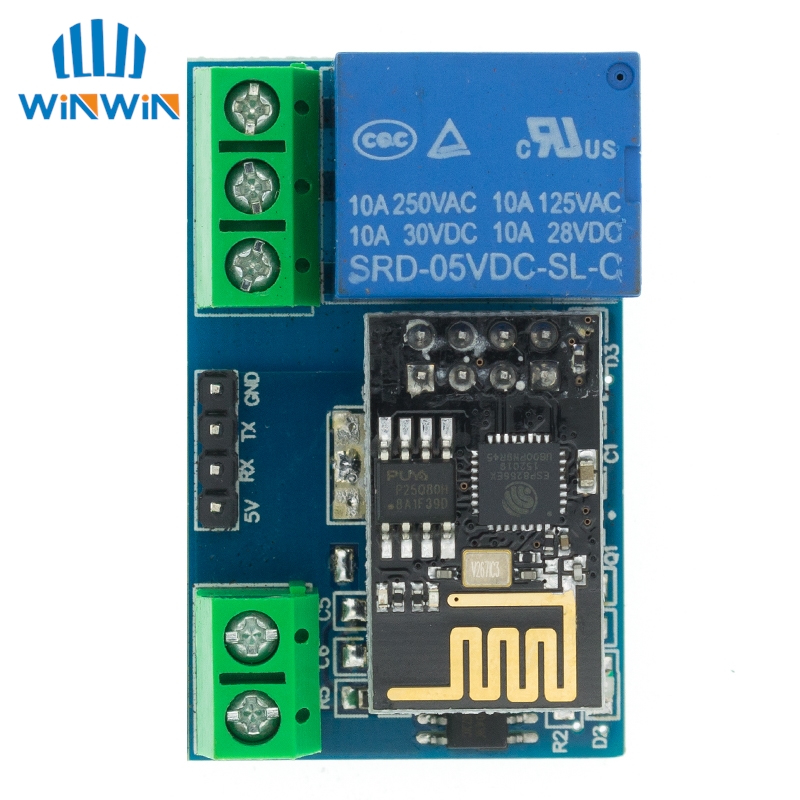 โมดูลรีเลย์ WiFi 5V สำหรับสมาร - Smart Home Esp8266 บทวิจารณ์และราคา
