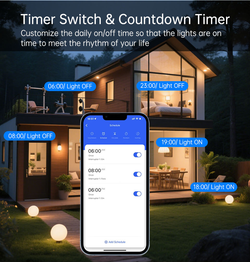 สวิตช์ไฟติดผนังแบบสัมผัส 1 2 3 - Tuya Wifi Socket บทวิจารณ์และราคา