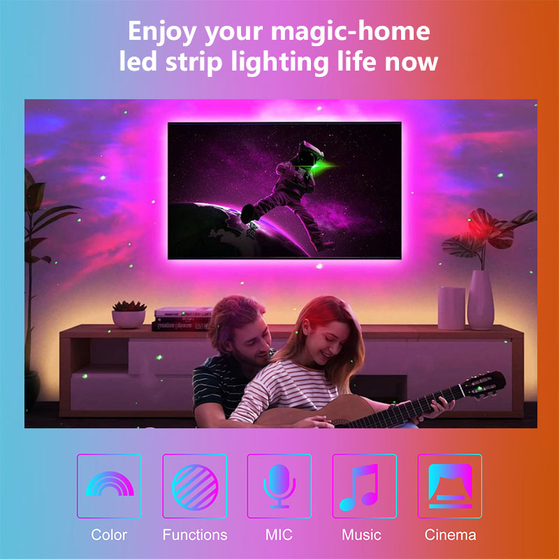 ไฟ LED RGB อัจฉริยะ STTL แบบเส - Smart Home Decor บทวิจารณ์และราคา