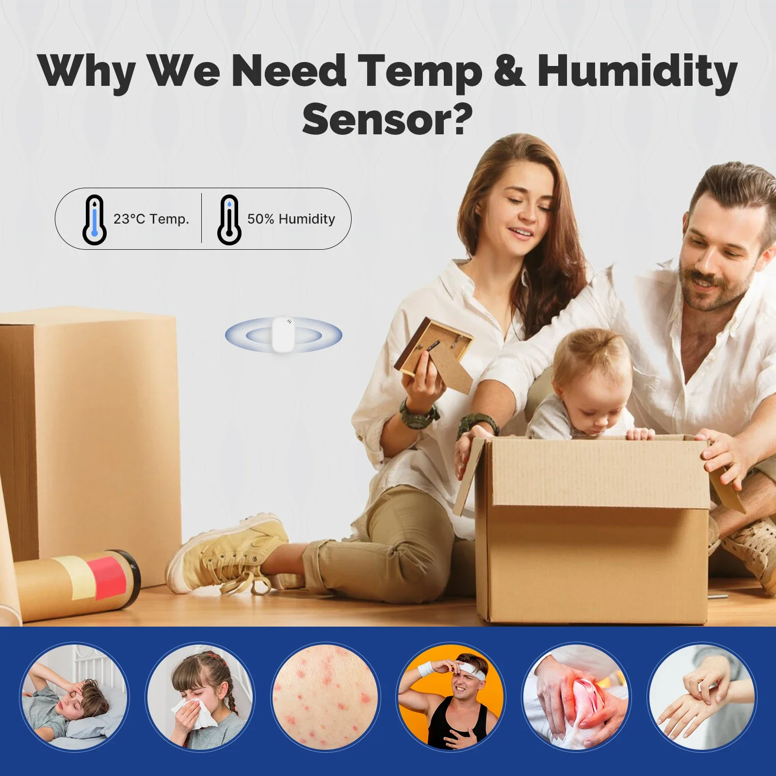 โมเอส ทูยา ซิกบีเซ็นเซอร์วัดอุ - Smart Home Energy Monitor บทวิจารณ์และราคา