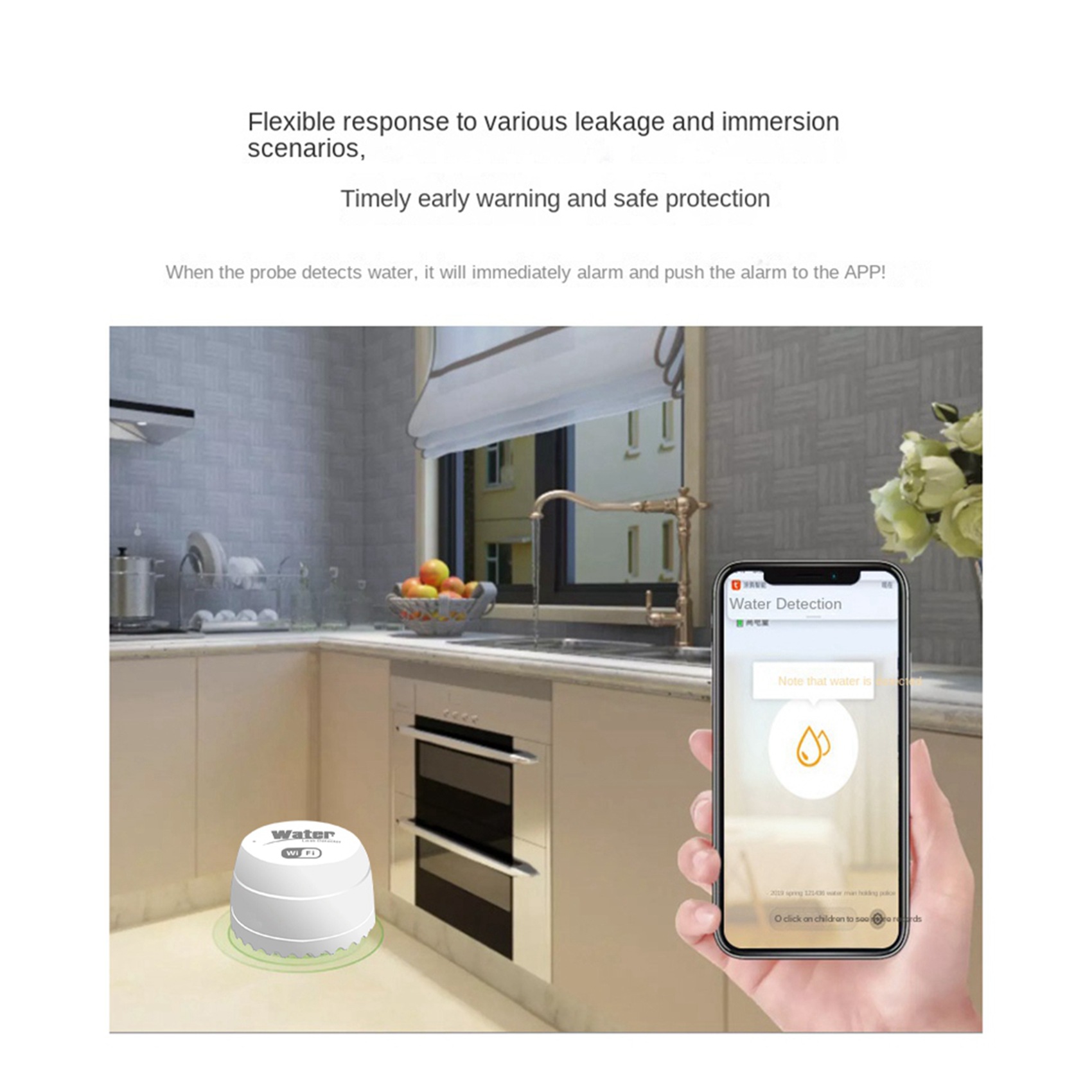 ABKW-3X Wifi Crow Smart Water  - Wifi Water Sensor บทวิจารณ์และราคา