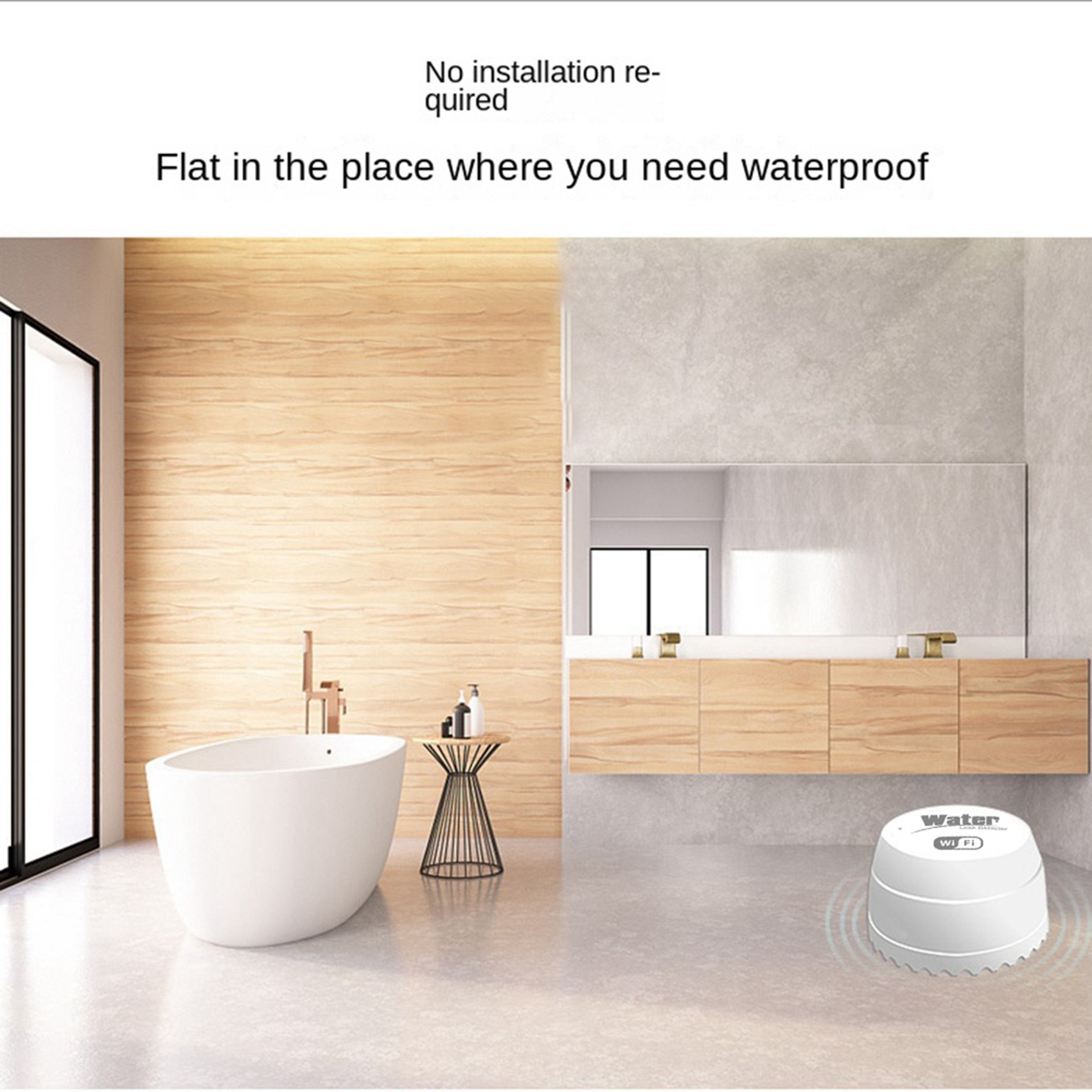 ABKW-3X Wifi Crow Smart Water  - Wifi Water Sensor บทวิจารณ์และราคา