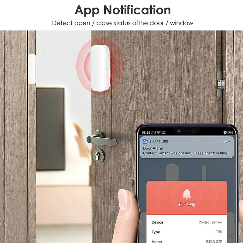 ทูย่า สมาร์ท ไวไฟเซ็นเซอร์ประต - Smart Home Notifications บทวิจารณ์และราคา