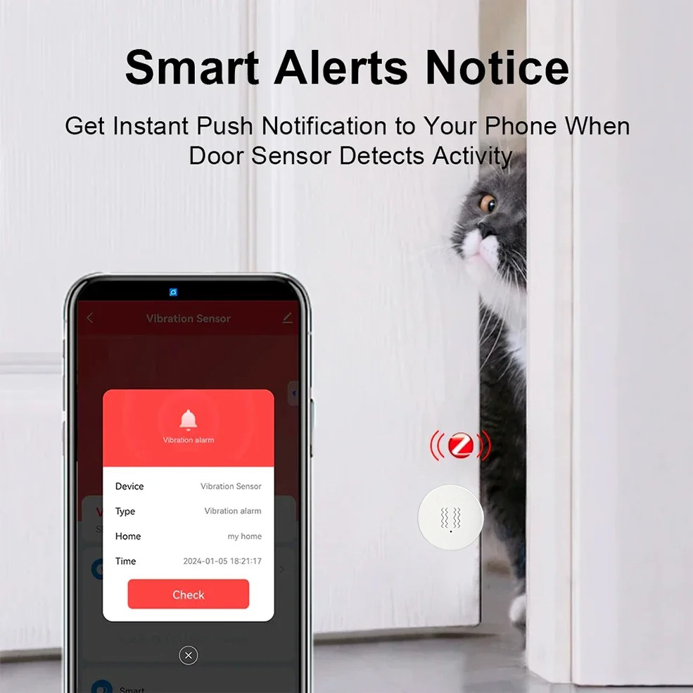ทูยา ซิกบีเซ็นเซอร์ตรวจจับการส - Smart Home Notifications บทวิจารณ์และราคา