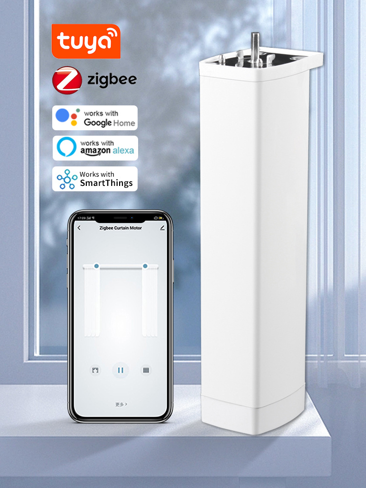 สมาร์ท Tuya Zigbee ไฟฟ้าสมาร์ท - Curtain Motor บทวิจารณ์และราคา