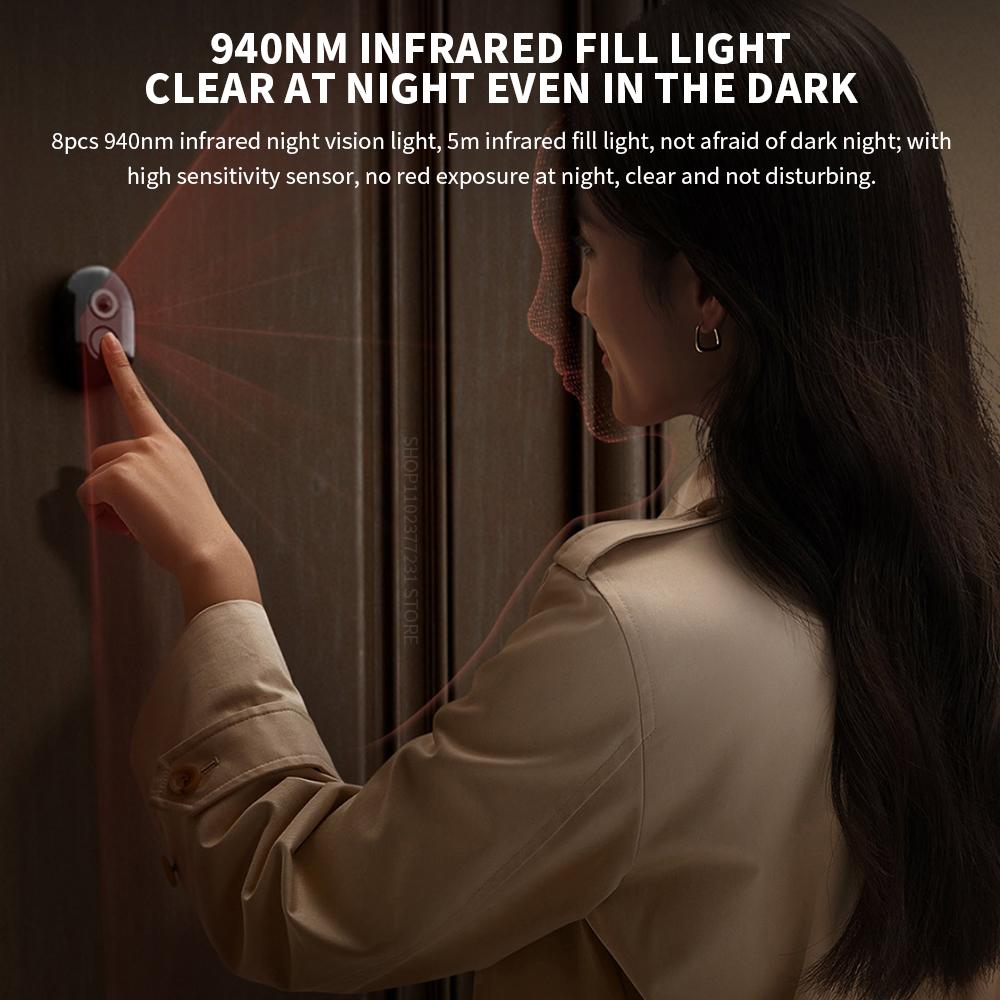 กล้องวงจรปิดไร้สาย Xiaomi Smar - Smart Home Video Doorbell App บทวิจารณ์และราคา