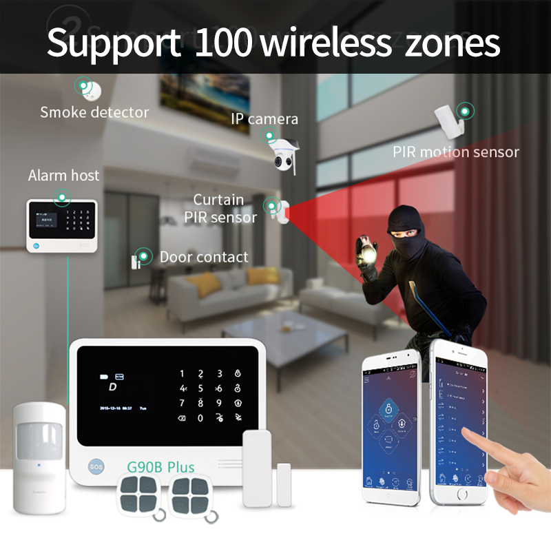 หน้าจอขนาดใหญ่ 5 นิ้วระบบรักษา - Smart Home Notifications บทวิจารณ์และราคา