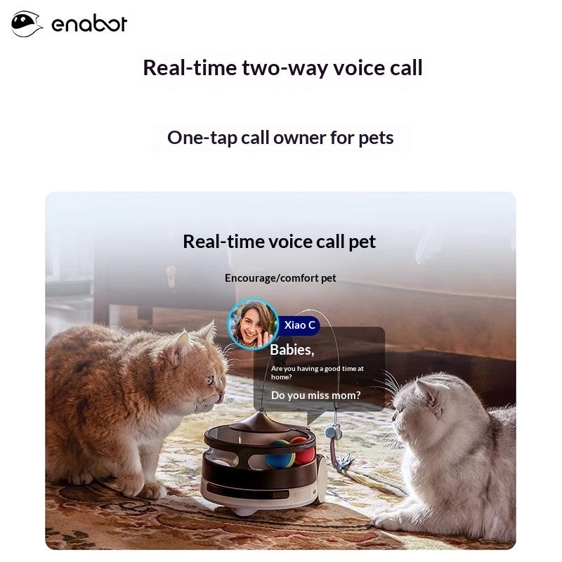 เอนาบอท โรล่า เพ็ทพาล หุ่นยนต์ - Smart Home Monitor บทวิจารณ์และราคา