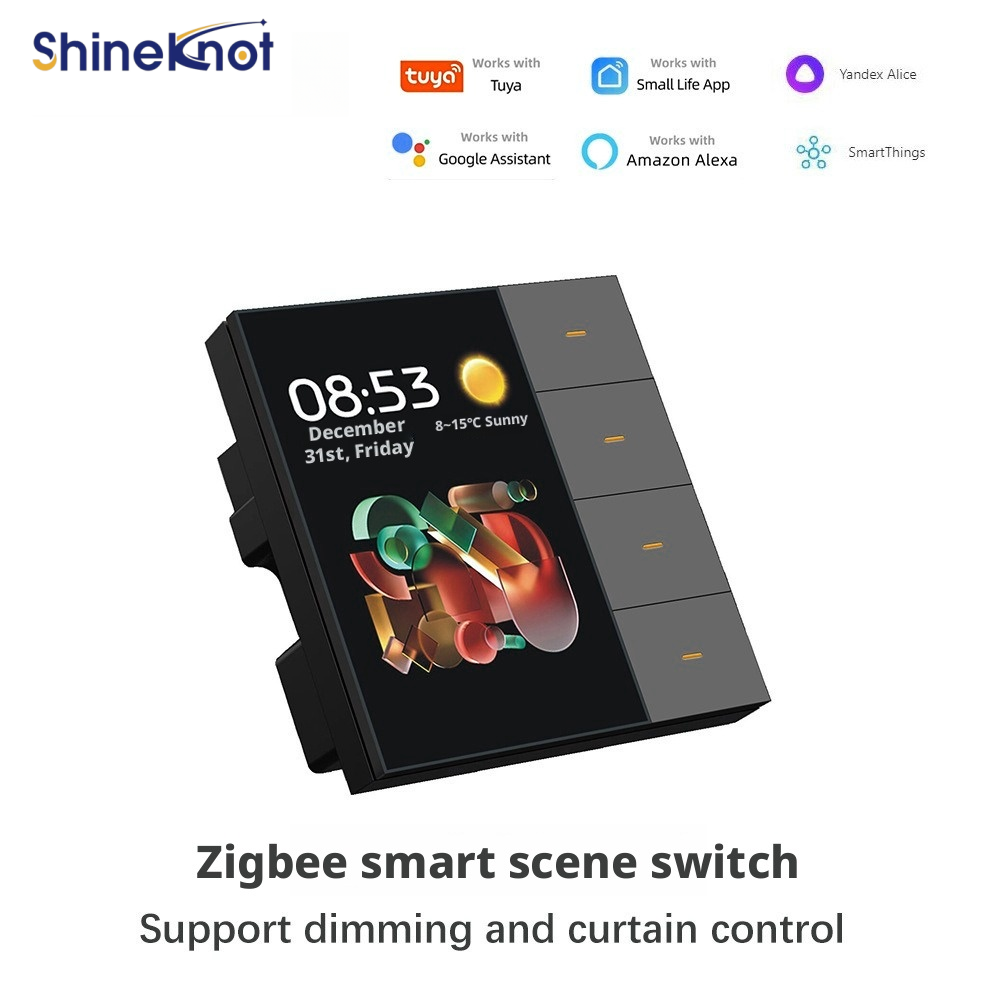 Shineknot Tuya สวิตช์อัจฉริยะห - Smart Home Monitor บทวิจารณ์และราคา