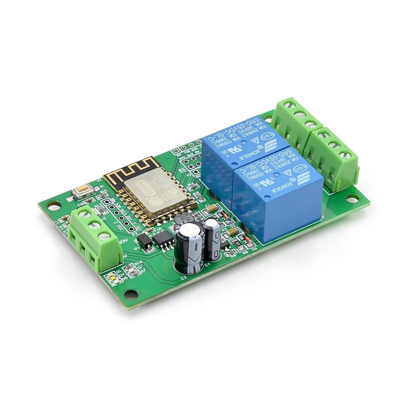 โมดูลควบคุมรีเลย์ไร้สาย ESP826 - Smart Home Esp8266 บทวิจารณ์และราคา