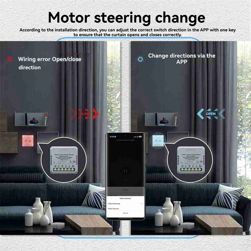 ทูยา ซิกบีโมดูลสวิตช์ม่านอัจฉร - Curtain Motor บทวิจารณ์และราคา