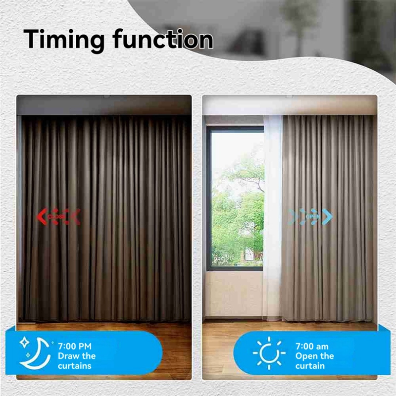 ทูยา ซิกบีโมดูลสวิตช์ม่านอัจฉร - Curtain Motor บทวิจารณ์และราคา