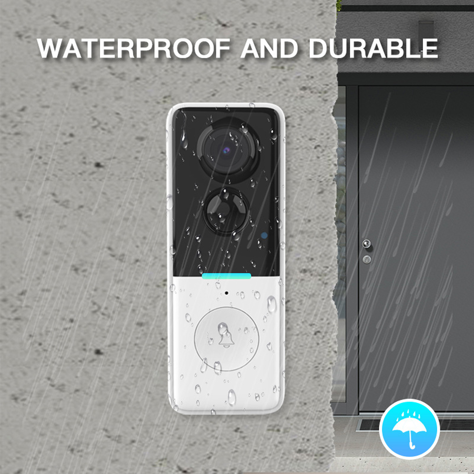 กล้องวงจรปิดอัจฉริยะสำหรับประต - Smart Home Video Doorbell App บทวิจารณ์และราคา