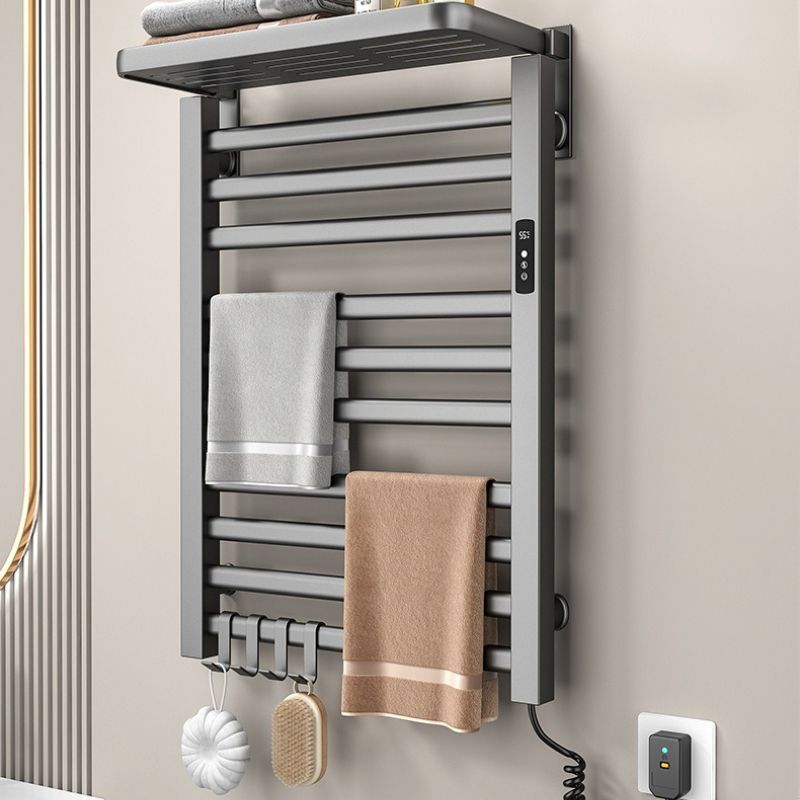 ราวแขวนผ้าเช็ดตัวไฟฟ้าแบบโลหะ  - Smart Home Decor บทวิจารณ์และราคา