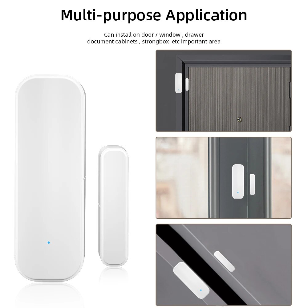 Onenuo Tuya เซ็นเซอร์ประตู WiF - Smart Home Notifications บทวิจารณ์และราคา
